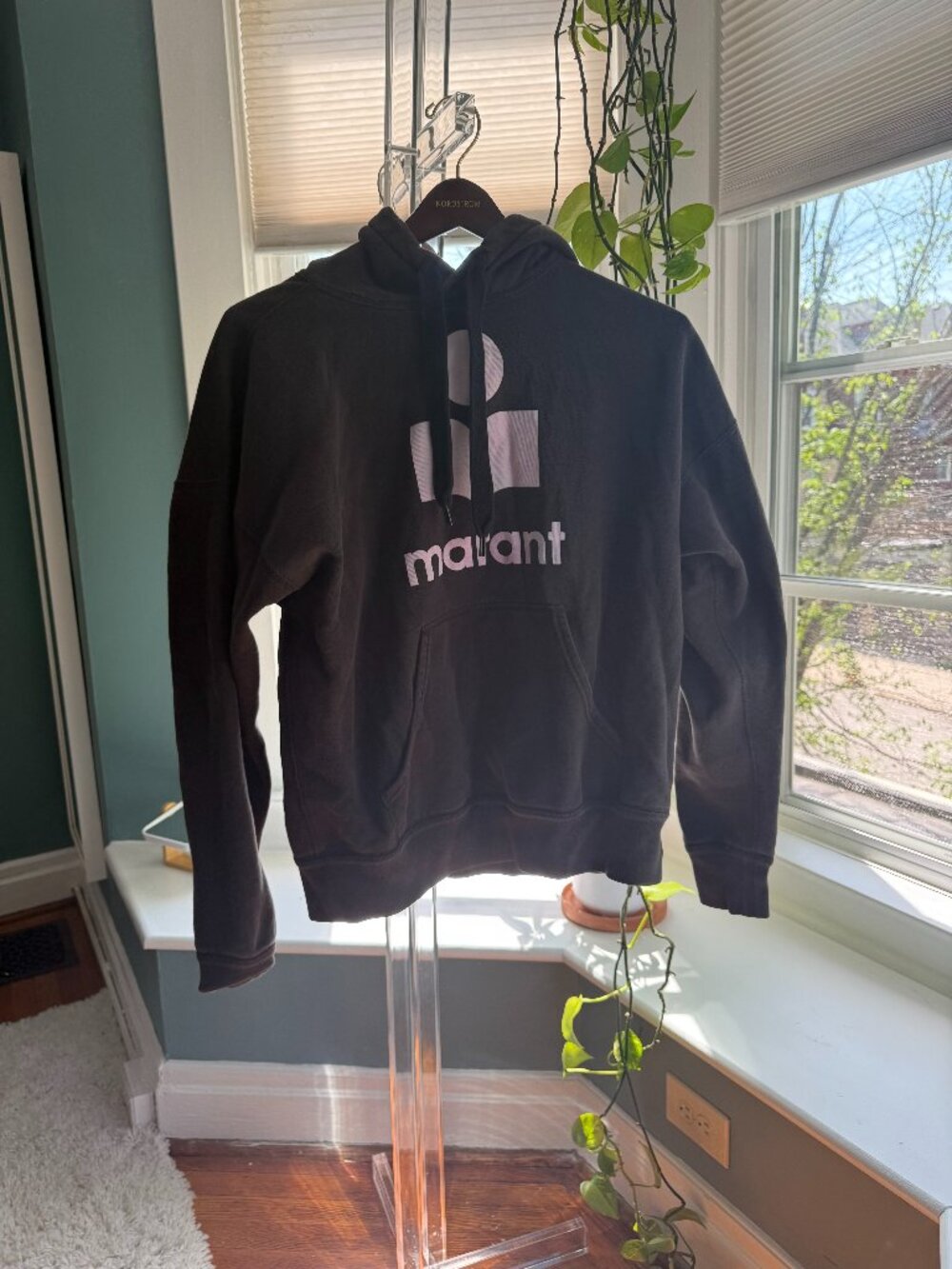 Isabelle Marant Logo Hoodie Size Large
